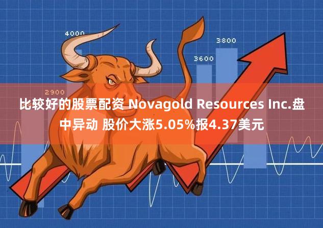 比较好的股票配资 Novagold Resources Inc.盘中异动 股价大涨5.05%报4.37美元